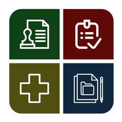 accept simple icons set