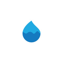 Water drop Logo Template vector