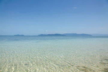 Obraz premium beach, sea and island