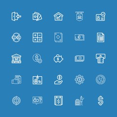 Editable 25 account icons for web and mobile