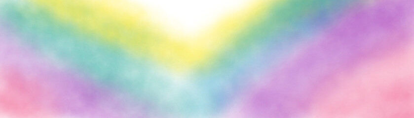 Watercolor paint like gradient background pastel ombre style. Iridescent template for brochure, banner, wallpaper, mobile screen. Neon hologram theme