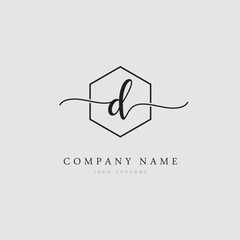 Initial Letter D Logo Vector EPS10