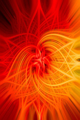 Colorful dancing text space designes for graphic resources: