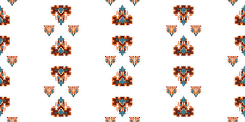 Drapery curves pagan tripe seamless pattern. Indian old surface background. Vector ornament