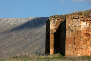 Kızılören Caravanserai. Konya - Beysehir - Turkey