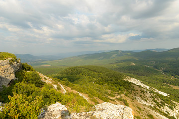 Naklejka premium Mountain landscape