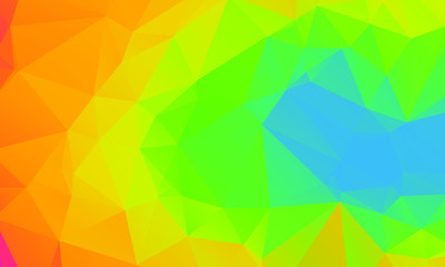 Fototapeta premium Abstract Color Polygon Background Design, Abstract Geometric Origami Style With Gradient