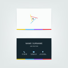 Simple Id Card With Logo or Icon For Your Business 