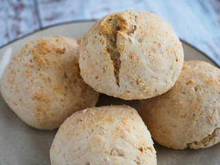 Fresh baked breakfast buns