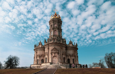 Obraz premium Church of the Sign of the Holy Virgin in Dubrovitsy, Moscow , Russia
