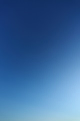 clear blue sky background