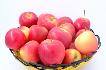 New Zealand apple on background