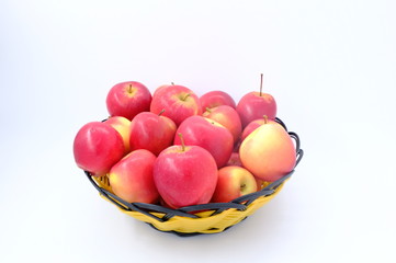 New Zealand apple on background