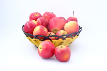 New Zealand apple on background