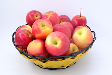 New Zealand apple on background