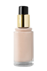 Foundation bottle isolated