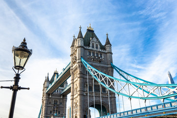 Tower Bridge in London, UK, United Kingdom.