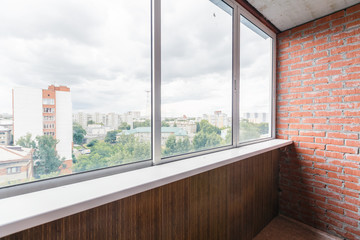 view from the balcony of the apartment building