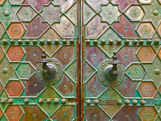 Colorful Gate in Fes