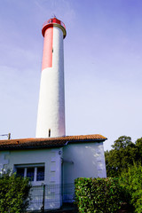 lighthouse of Terre-Nègre in Saint-Palais sur Mer