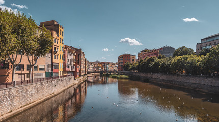 Fototapeta na wymiar Girona in Catalunya, Spain