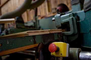 France, Troncais, Scierie