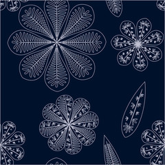 Floral seamless pattern.