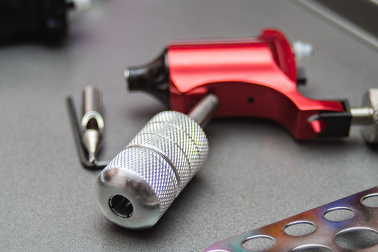 grip maneral agarre de maquina de tatuar