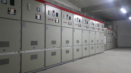 electrical part and accessories in the  control cabinet , control and power distributor,lockout...