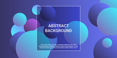 Trendy gradients of balls shapes.