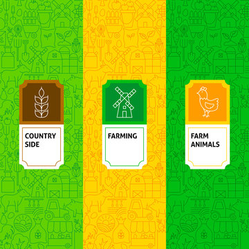 Line Farming Package Labels