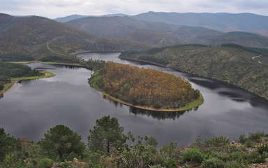 Meander of the Melero, in Rio Malo de Abajo