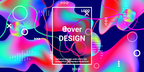 Modern design poster