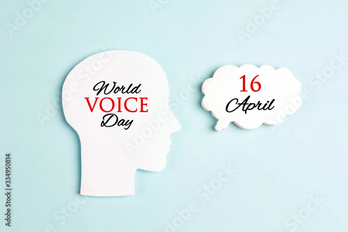 World Voice Day, 16 april.