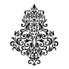 Vector Vintage Baroque card. Vector Ornamental frame.