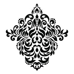 Vector Vintage Baroque card. Vector Ornamental frame.