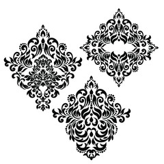 Obraz premium Vector Vintage Baroque card. Vector Ornamental frame.