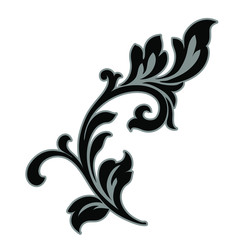 Fototapeta premium Vector Vintage Baroque card. Vector Ornamental frame.