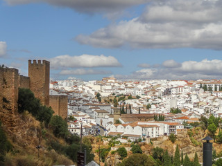 Fototapeta na wymiar Ronda Spanien Andalusien Altstadt Sehenswürdigkeiten Brücke