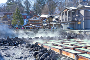 温泉街　草津温泉