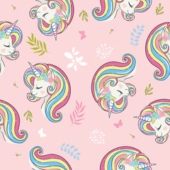 Lovely unicorn vector illustration for kids fashion artworks, children books, prints, greeting cards, t shirts, wallpapers.