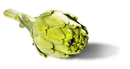 Obraz premium Artichoke isolated on white background