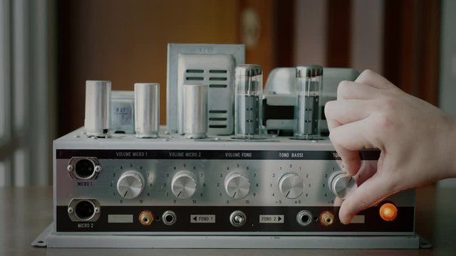 Class-A Analog Tube Amplifier EL34
