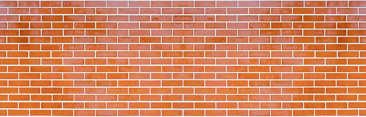 Wall the style vintage white background of old cement brick texture has orange red many horizontal block which are beautiful.