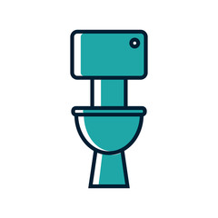 Toilet Bowl, WC icon