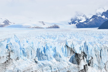 Beautiful Perito Moreno Glacier in El Calafate in Patagonia, Argentina in South America