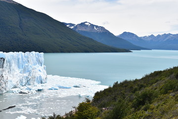 Beautiful Perito Moreno Glacier in El Calafate in Patagonia, Argentina in South America