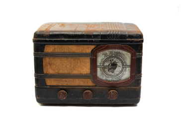 retro radio isolated
