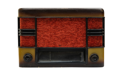 retro radio isolated