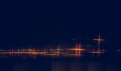 Abstract background photo with blurred lights